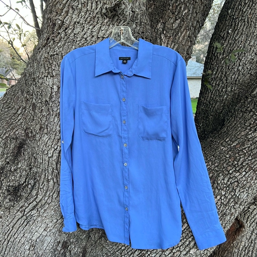 Ann Taylor Camp Shirt